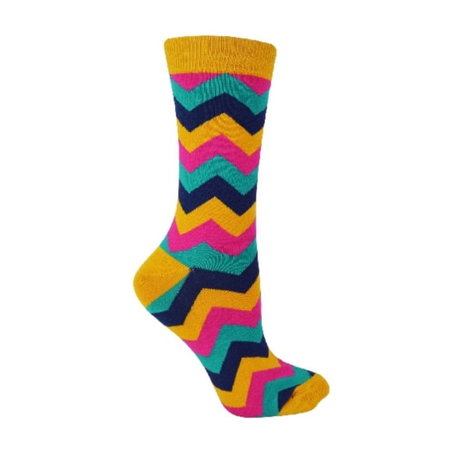 Miss Sparrow - Ladies Breathable Soft Novelty Bamboo Socks | Patterned Striped Polka Dot Socks