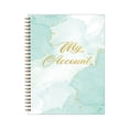 thumbnail image 1 of Vrorvz English Ledger Bank Cheque Book with Exquisite Patterns for Monthly Financial Planning and Budgeting Suit Size for Commuters Long Lasting Cardboard Includes One Account Book, 1 of 2
