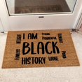 thumbnail image 5 of Gkeoshab Tapis Noir Tapis des Fêtes Tapis de Bienvenue Tapis de Porte Tapis de Porte en Polyester Maison et Jardin, 5 of 5