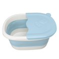 thumbnail image 2 of Foot Bath, Collapsible Sturdy Plastic Foot Soak Tub, Easy To Store Multifunction Foot Soaking Tub With Handle For Soaking Feet, Relaxation And , Home  Treatment, 2 of 8