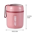 thumbnail image 3 of Bwiyojiz Contenant Isotherme Conservation de la Chaleur Lunch Tasse à Gruau Soupe Portable Riz Multiusage Mini, Cadeaux pour Femmes, 3 of 4