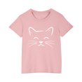 thumbnail image 2 of RXIRUCGD Tout-Petits Enfants Garçons Filles T-shirt à Imprimé d'Halloween Mode Mignon Col Rond Imprimé Manches Courtes Haut ( Rose, Taille : 7 Ans ), 2 of 4