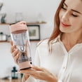 thumbnail image 1 of Kcavykas Home, Kitchen, Refrigerator Storage,Electric Shaker Bottle, 500ml Bottle Blend-er, Sha-ke Bottle, Portable Automatic Rotation Cup,Protein Mix Bottle, 1 of 6