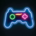 thumbnail image 3 of Merkury Innovations 16.14" Gaming LED Neon Wall Sign, Blue 1-pack, 3 of 6