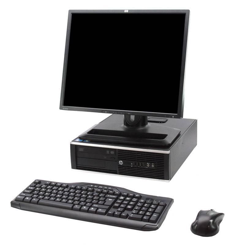 Reusine HP Compaq Bureau Intel i3-2100 3.1GHz 6200 +19"LCD