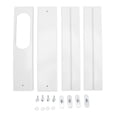 thumbnail image 2 of Portable Air Conditioner Window Kit, 4pcs 16.9 To 55in Window Sealing Panels PVC Material Sliding AC Vent Kit For Exhaust Hose, 2 of 8