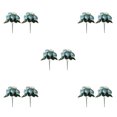 thumbnail image 1 of Youkk 2pcs Easy To Clean – Realistic Appearance – Artificial Flowers For Wedding blue 5Set, 1 of 6
