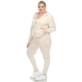 thumbnail image 2 of White Mark Ensemble de Survêtement en Velours pour Femmes, 2 Pcs, 2 of 6