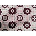 thumbnail image 4 of oneOone Cotton Poplin Wine Fabric Geometric Block Sewing Craft Projects Fabric Prints By Yard 42 Inch Wide, 4 of 4