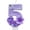Number 5, variant on Goleeg Number 4 Purple Flower Birthday Candle,Number Birthday Candles for Cake, Ideal Birthday Parties Cake Decor, Wedding Anniversary and Other Celebrations