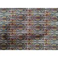 thumbnail image 4 of oneOone Cotton Poplin Fabric Stripe|Leaves & Floral Block Print Fabric BTY 56 Inch Wide, 4 of 4
