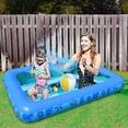 thumbnail image 1 of HUASHENG Piscine Gonflable en PVC pour la Maison d'Été, 1 of 4
