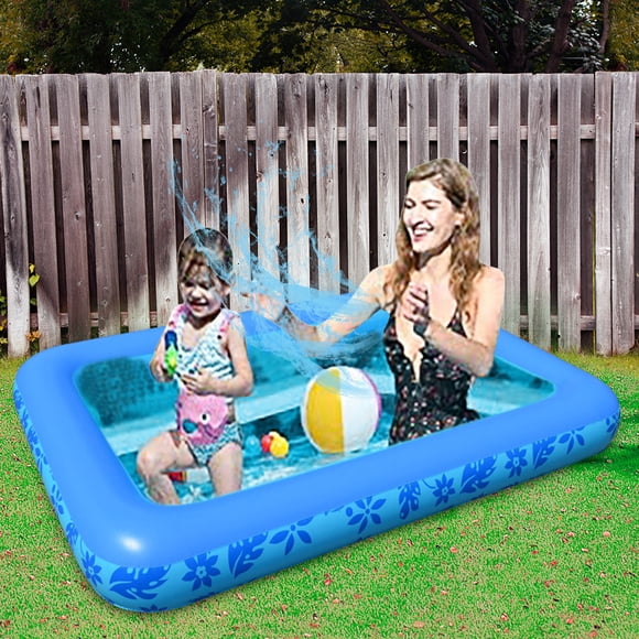 HUASHENG Piscine Gonflable en PVC pour la Maison d'Été