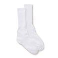 thumbnail image 1 of Silverts Men & Women Oversize 2-Pack Socks, M, White, 1 of 1