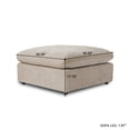 thumbnail image 3 of The Magic Home Canapé Sectionnel Modulaire en Lin, Kaki, 3 of 6