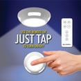 thumbnail image 3 of Bell + Howell Bionic LED Puck Lights 3-Pack – Wireless Under Cabinet Lighting with Remote Control, 3 of 6