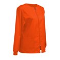 thumbnail image 3 of Veste d'Uniforme pour Femmes, Veste de Travail à Fermeture Éclair devant, Veste d'Échauffement, 3 of 4