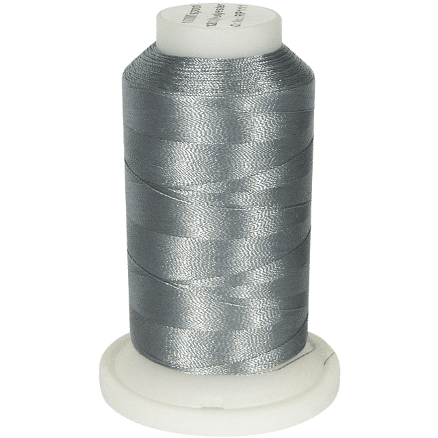 SuperB Fil à Broder en Polyester 40wt 1000m. Gris Magnétique 111
