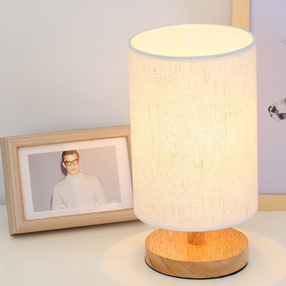 RKSTN Desk lamp for Office Home Bedside Lamp Night Light Warm White Gift Wood Table lamp Table lamp