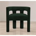 thumbnail image 4 of Meridian Furniture Athena Green Boucle Fabric Accent/Dining Chair, 4 of 4