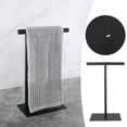 thumbnail image 1 of Easy Installation No Drill Bathroom Towel Rack Countertop Space Saving Organizer for Home Hotel and Spa, 1 of 6