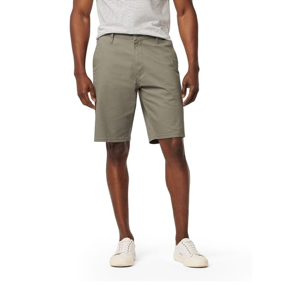 Signature by Levi Strauss & Co. Gold Label Men's Casual Chino 10.5" Shorts, Silver Skies, 36W