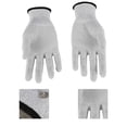 thumbnail image 4 of Conductive Fiber Electrode Gloves for TENS Machine, Pair, with Adapter Electrode  Wires, 4 of 7