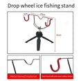 thumbnail image 4 of Support de Canne à Pêche sur Glace Portable Angle Réglable Anti - Installation Facile Support de Canne à Pêche Double Tête, 4 of 5