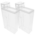 thumbnail image 3 of Miangastore Distributeur de Détergent à Lessive 2 Pcs Bouteilles Vides Réutilisables Contenant de Poudre pour Lessive, 3 of 8