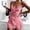 Pink, variant on LSLJS Women Lace Lingerie Sexy Sling V-Neck Nightie Nightgown Lingerie Bandage Interest Nightdress, Women's Pajama Dress