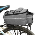 thumbnail image 1 of UsRHHA Bike Back Seat Bag Folding Shelf Bag, Polyester 10L Large Capacity for Riding Commuting, Bicycle Bag Cycling Pack, 1 of 7