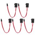 thumbnail image 2 of Vehicle Fuse Box Panel Connector, 16AWG Direct Replacement Mini Tip Thin Car Mini Fuse Holder Connector  For Automotive Circuit ACL L 29.2mm,ACT M 19.1mm,ACK S 10.9mm,ACD Flat, 2 of 8
