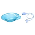 thumbnail image 2 of lionlar Foldable Toilet Sitz Bath 2000ml with Flusher Hip Basin Bidet Squat Blue with Flusher, 2 of 9
