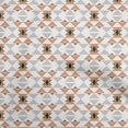 thumbnail image 1 of oneOone Polyester Spandex Peach Fabric Geometric Sewing Craft Projects Fabric Prints By Yard 56 Inch Wide, 1 of 4