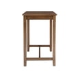 thumbnail image 3 of Linon Claridge 36" Wood Counter Height Pub Table in Rustic Brown, 3 of 9