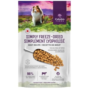 Caledon Farms all Natural Simply Freeze-Dried Dog Food Beef Recipe 280g