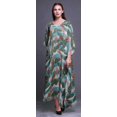 thumbnail image 2 of Bimba Caftan de Plage à Oiseaux, Paréo de Bikini, Robe Maxi pour Femmes, Long Caftan-S-L, 2 of 5