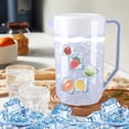 thumbnail image 5 of Uscallm Cold Water Kettle Large Capacity 5000ml 4000ml 2500ml Plastic Beverage Pitcher Household Food Grade Water Jug with Handle and Spout for Refrigerator Kitchen Office, 5 of 5