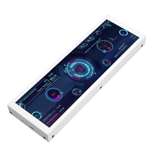 PC Temp Monitor, PC Temperature Display Screen Multifunction For Home