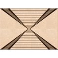 thumbnail image 1 of Ahgly Company Machine Washable Indoor Rectangle Transitional Copper Brown Area Rugs, 2' x 4', 1 of 7
