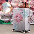 thumbnail image 3 of Travel Luggage Cover Suitcase Protector Fits 18-32 Inch Luggage Wheel Covers Patterned Travel Related Items Flower Luggage Protector Elastic Luggage Anti-scratch Suitcase Cover M, 3 of 5