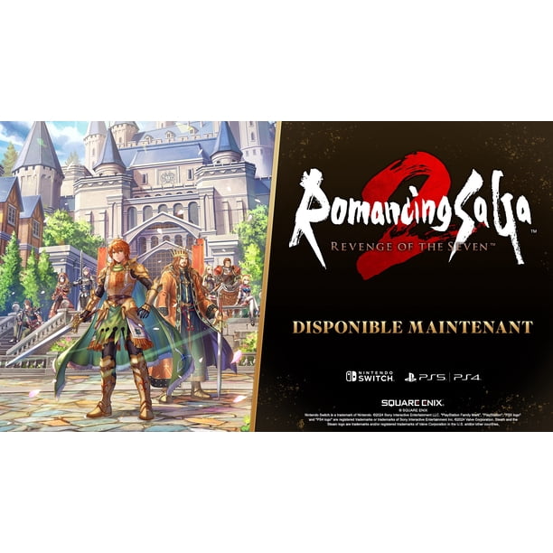 ROMANCING SAGA 2: REVENGE OF THE SEVEN (PS5) - Walmart.ca