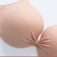 thumbnail image 2 of Womans Solid Color Comfortable Hollow Out Perspective Bra Underwear No Rims, 2 of 8