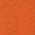 thumbnail image 1 of Ahgly Company Tapis d'Intérieur Lavable à la Machine, Carré, Transitionnel, Orange Rouge Orange, Tapis de Zone, 4 Pieds Carré, 1 of 7