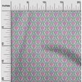 thumbnail image 2 of oneOone Rayon Fuschia Pink Fabric Asian Suzani Craft Projects Decor Fabric Printed By The Yard 56 Inch Wide, 2 of 5
