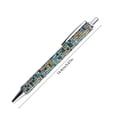 thumbnail image 3 of Plastic Ballpoint Pen Retractable Rhinestone Pen Camouflage Pattern High-End Weighty Feel Signature Pen Business Meeting Gift Pen 2 Count(Camouflage) by JASKFLY, 3 of 7