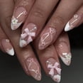 thumbnail image 4 of Dvkptbk nail patch Press- Short Nails Press- Short False Nails with Nail Glue Reusable Glue- Nails 12 Sizes, 4 of 6