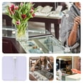 thumbnail image 4 of Projecteur Intérieur à DEL, Lampe Projecteur de Sol Rotative en Alliage d'Aluminium USB 1 W, Tête Ajustable Petit Projecteur à DEL sur Pied pour Collections Oeuvres d'Art, Vitrine à Bijoux, 4 of 8