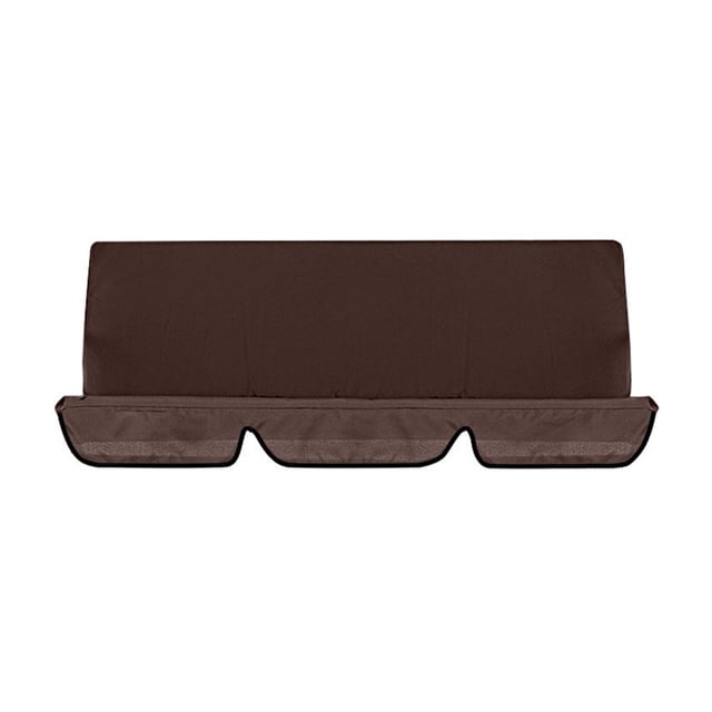 PENGXIANG Coussin de Balançoire d'Extérieur Coussin de Chaise Balançoire 3 Places Coussins d'Assise de Balançoire Imperméables de Couleur Brun Uni. le Coussin Présente une Conception durable et Imperméable avec un Coussin d'Assise à Trois Sections et un Dossier Lisse, Convient aux Chaises de Balançoire d'Extérieur. Idéal pour une Utilisation sur patio Ou au Jardin.