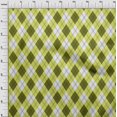 thumbnail image 4 of oneOone Polyester Spandex Lime Fabric Check Dress Material Fabric Print Fabric By The Yard 56 Inch Wide, 4 of 4